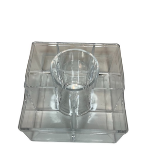 Acrylic‎ brush holder